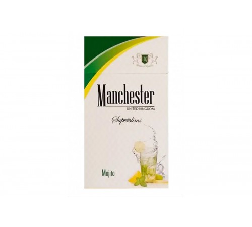 Сигареты Manchester Superslims Mojito (Манчестер Мохито Суперслимс) оптом
